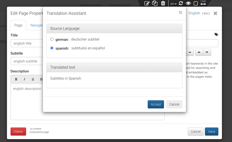 Translation Assistant